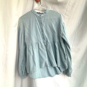 Nice zara Shirt, size m, light blue colour